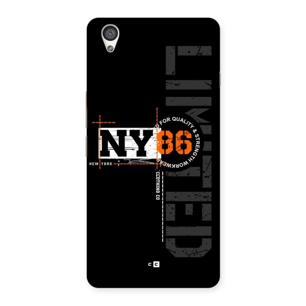 New York Limited Back Case for OnePlus X