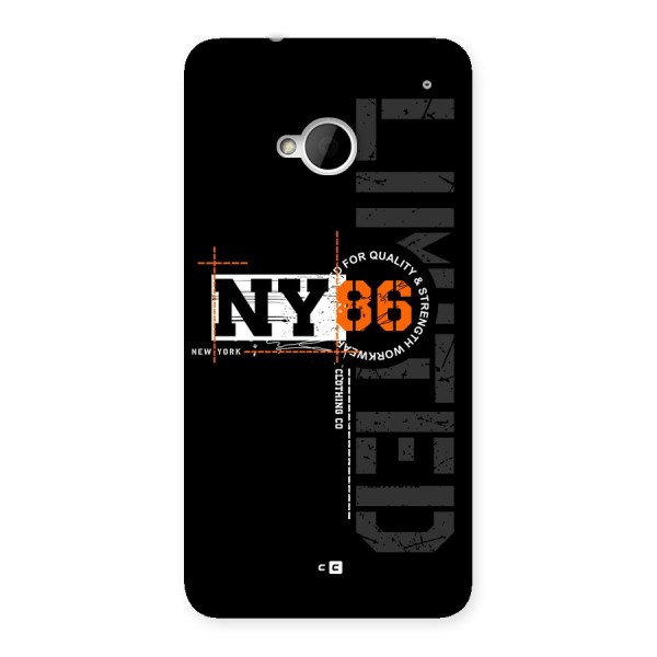 New York Limited Back Case for One M7 (Single Sim)
