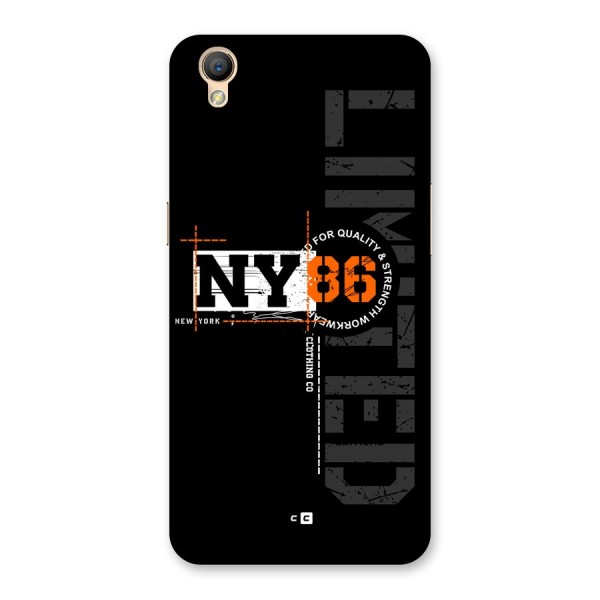 New York Limited Back Case for Oppo A37