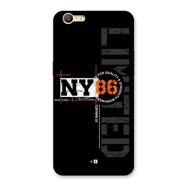 New York Limited Back Case for Oppo A39