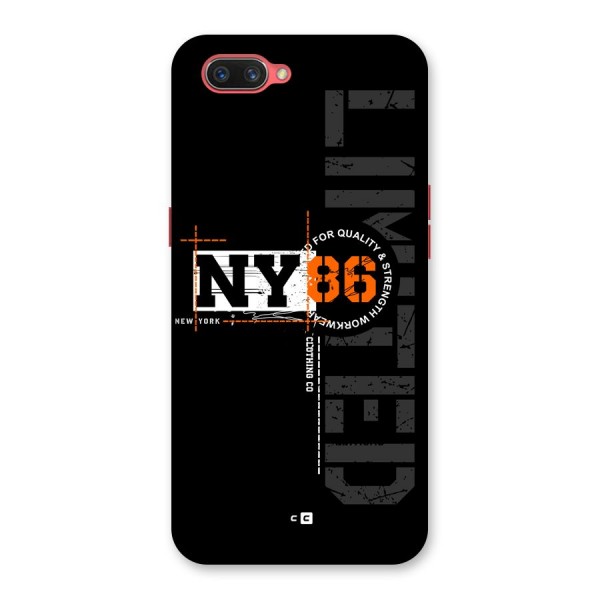 New York Limited Back Case for Oppo A3s