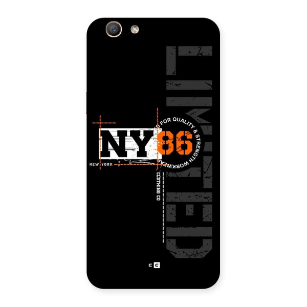 New York Limited Back Case for Oppo A59