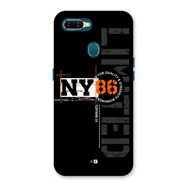 New York Limited Back Case for Oppo A7