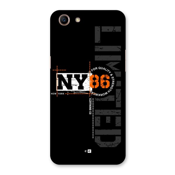 New York Limited Back Case for Oppo A83 (2018)