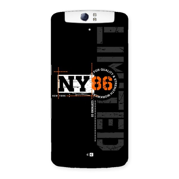 New York Limited Back Case for Oppo N1