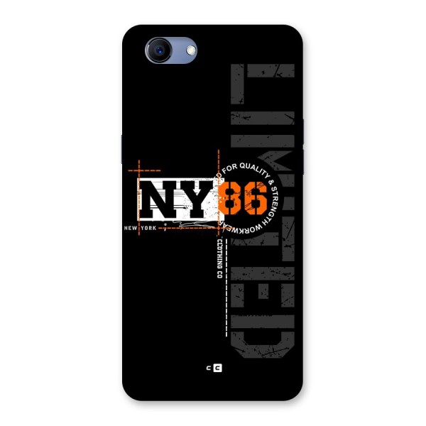 New York Limited Back Case for Realme 1