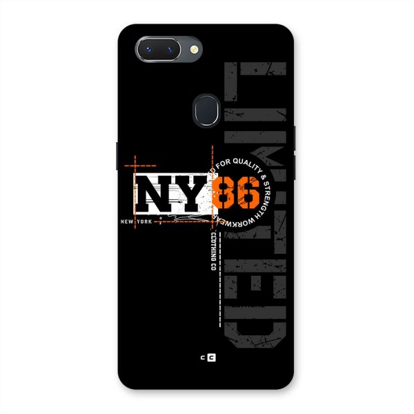 New York Limited Back Case for Realme 2