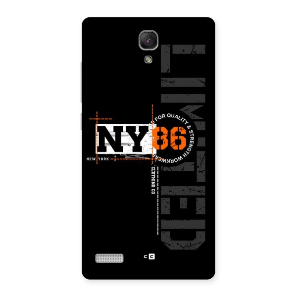 New York Limited Back Case for Redmi Note