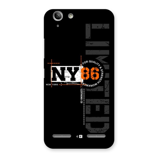 New York Limited Back Case for Vibe K5 Plus