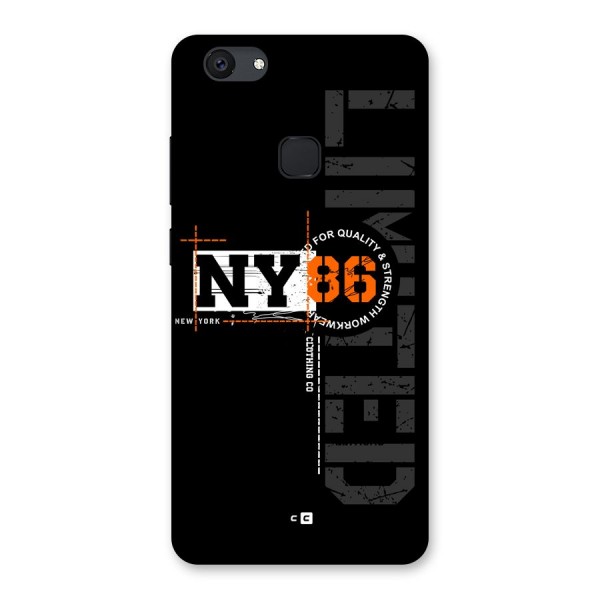 New York Limited Back Case for Vivo V7 Plus