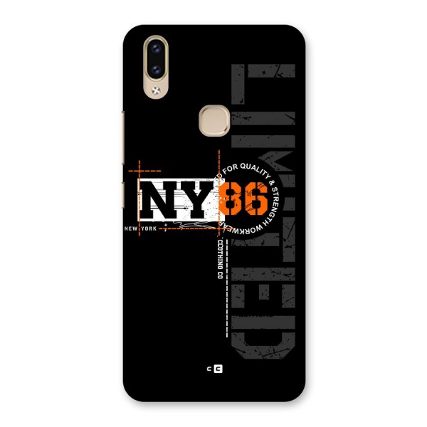 New York Limited Back Case for Vivo V9