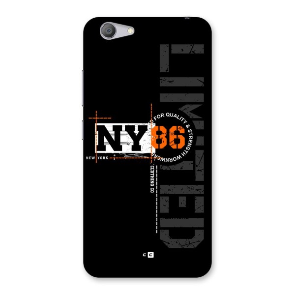 New York Limited Back Case for Vivo Y53