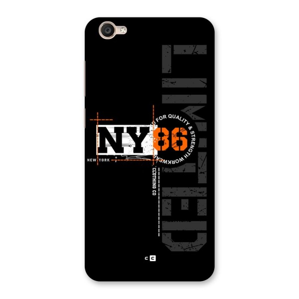 New York Limited Back Case for Vivo Y55