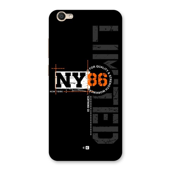 New York Limited Back Case for Vivo Y67