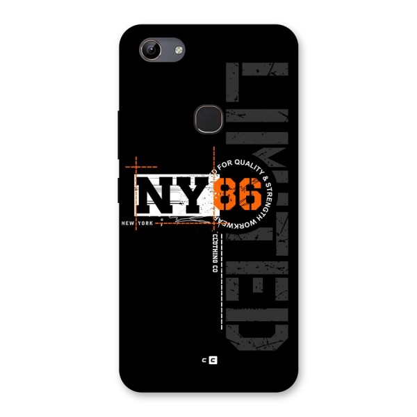 New York Limited Back Case for Vivo Y81