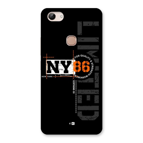 New York Limited Back Case for Vivo Y83