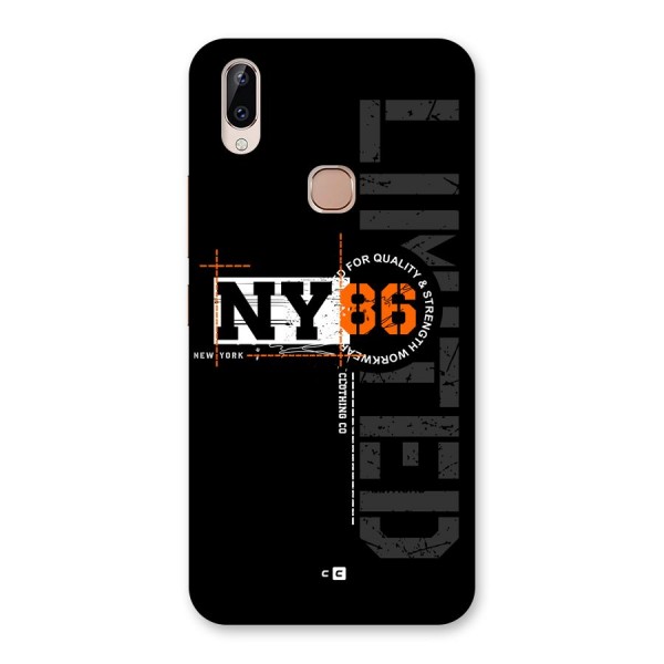 New York Limited Back Case for Vivo Y83 Pro