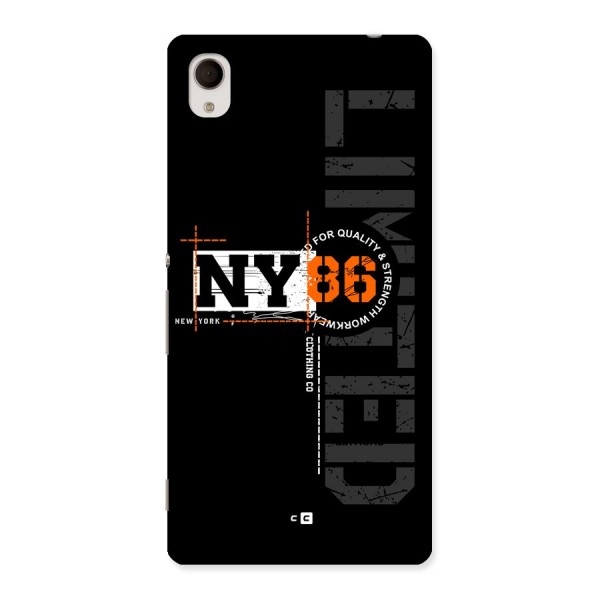 New York Limited Back Case for Xperia M4
