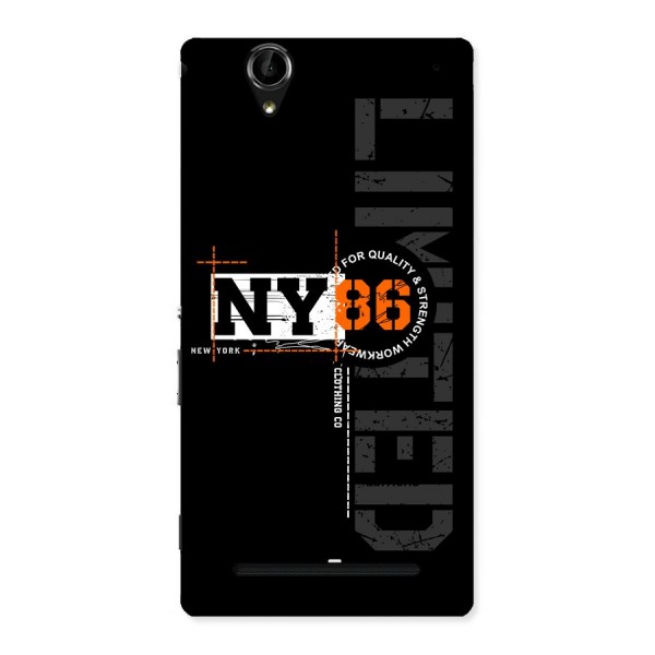 New York Limited Back Case for Xperia T2