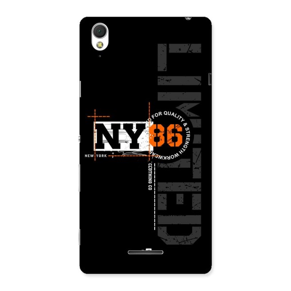 New York Limited Back Case for Xperia T3