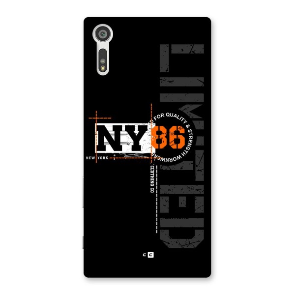 New York Limited Back Case for Xperia XZ