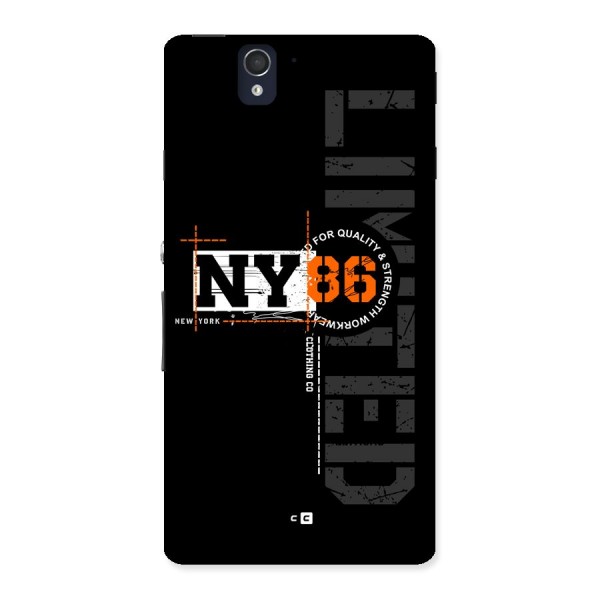 New York Limited Back Case for Xperia Z
