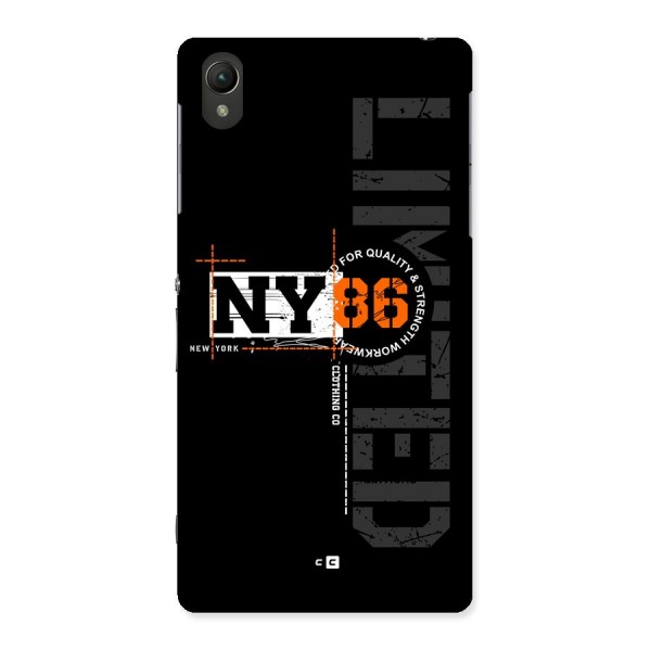 New York Limited Back Case for Xperia Z2