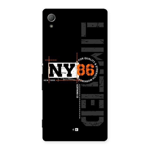 New York Limited Back Case for Xperia Z3 Plus