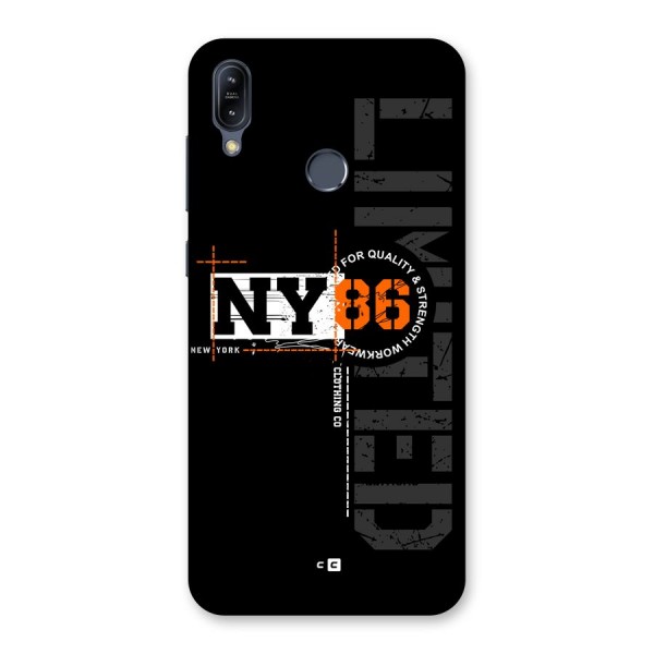 New York Limited Back Case for Zenfone Max M2