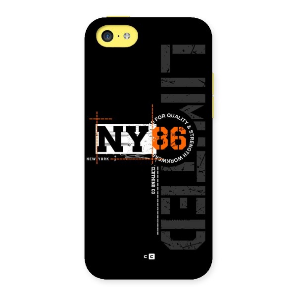 New York Limited Back Case for iPhone 5C