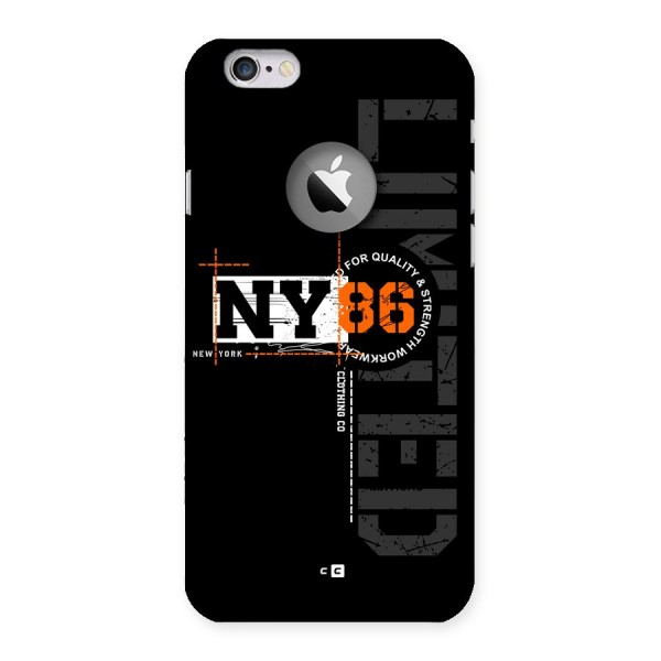 New York Limited Back Case for iPhone 6 Logo Cut