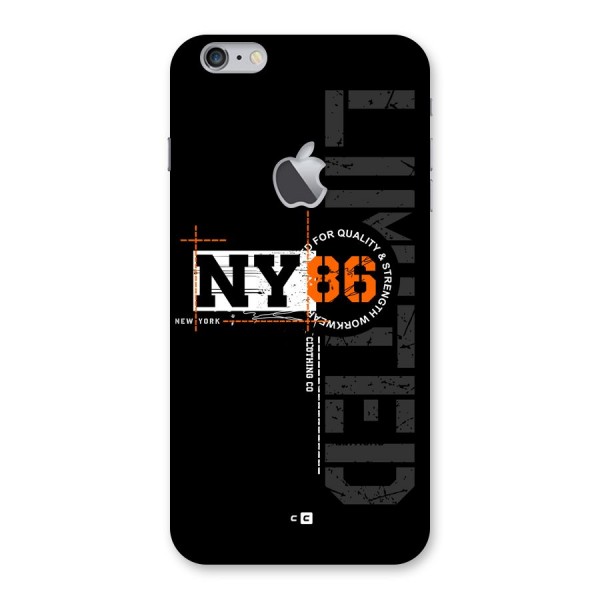 New York Limited Back Case for iPhone 6 Plus 6S Plus Logo Cut