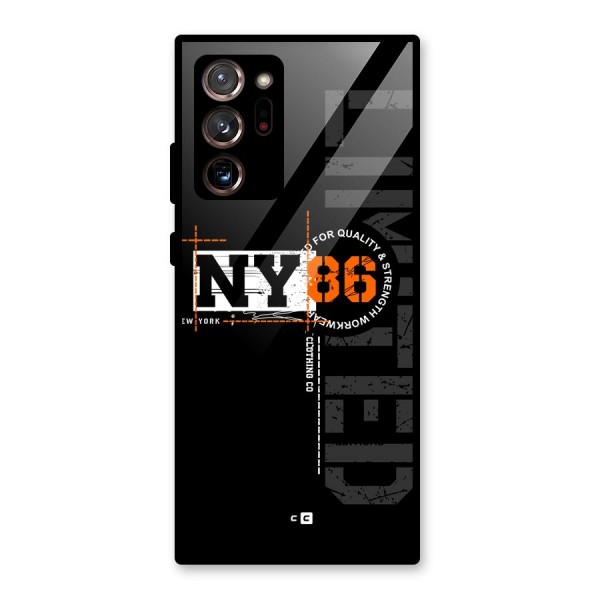 New York Limited Glass Back Case for Galaxy Note 20 Ultra 5G