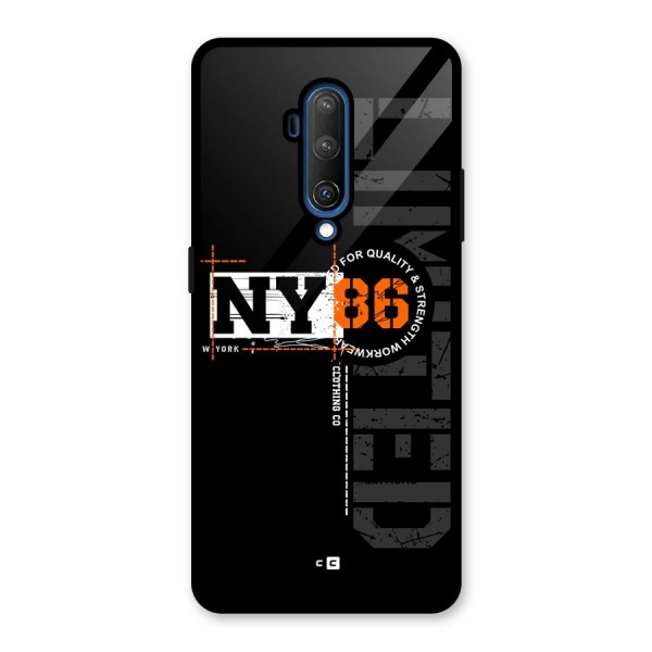 New York Limited Glass Back Case for OnePlus 7T Pro