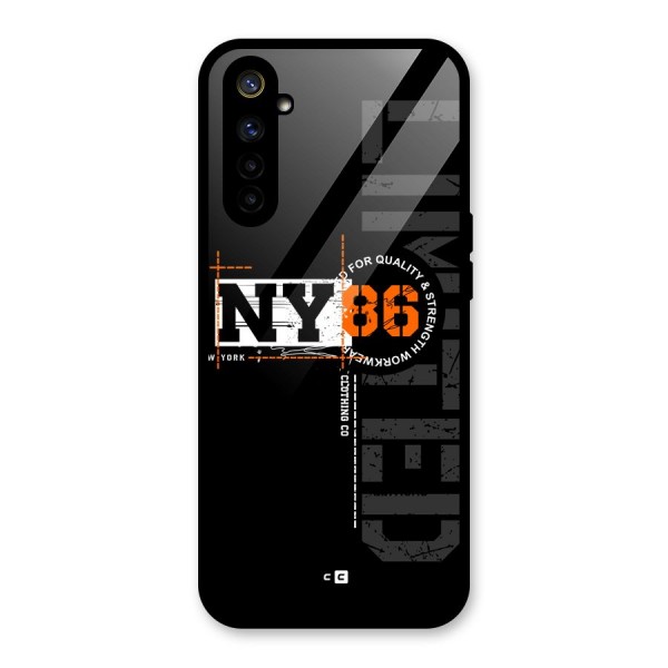 New York Limited Glass Back Case for Realme 6