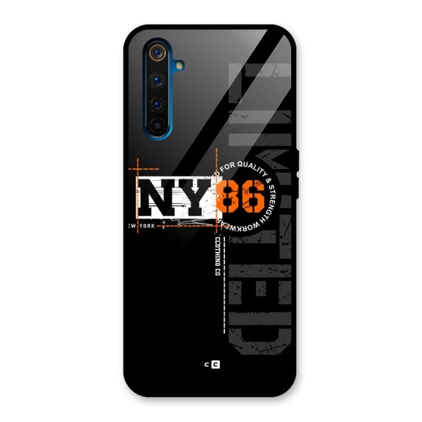 New York Limited Glass Back Case for Realme 6 Pro