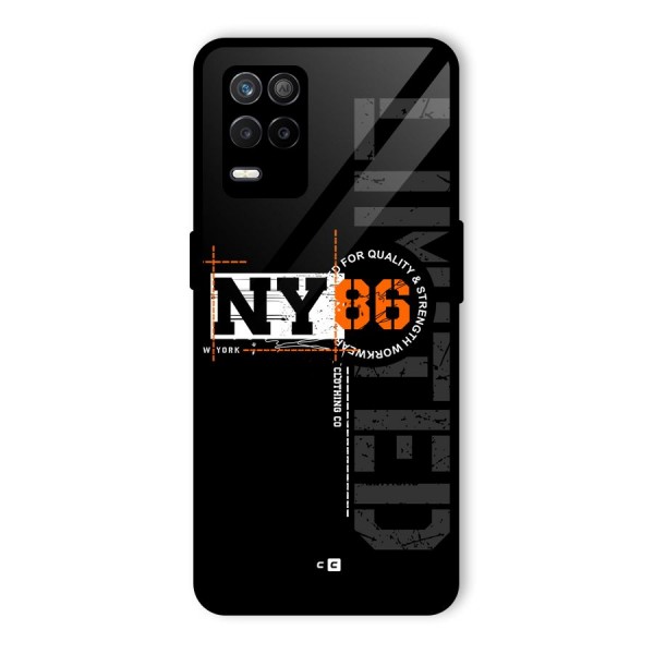 New York Limited Glass Back Case for Realme 9 5G