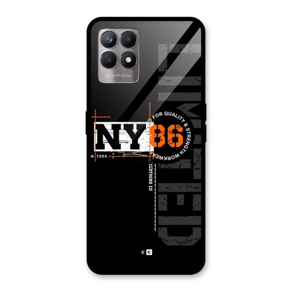 New York Limited Glass Back Case for Realme Narzo 50