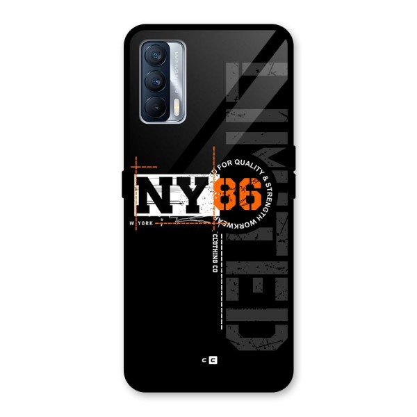 New York Limited Glass Back Case for Realme X7