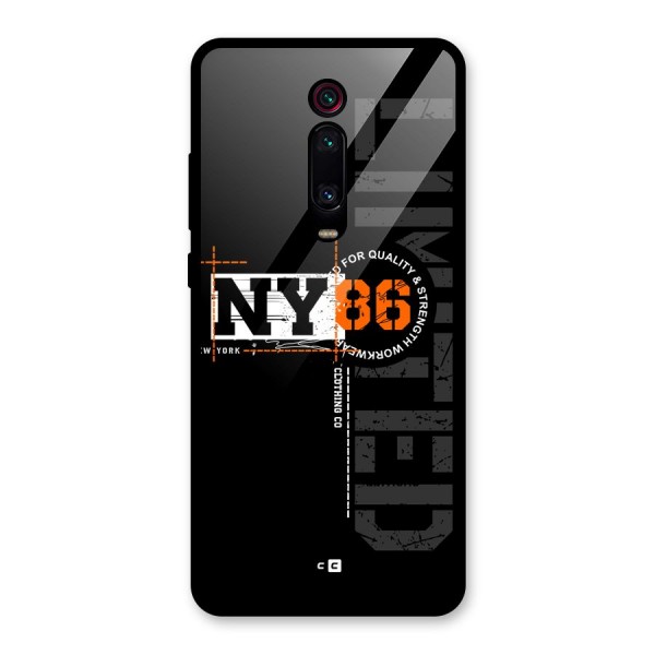 New York Limited Glass Back Case for Redmi K20 Pro