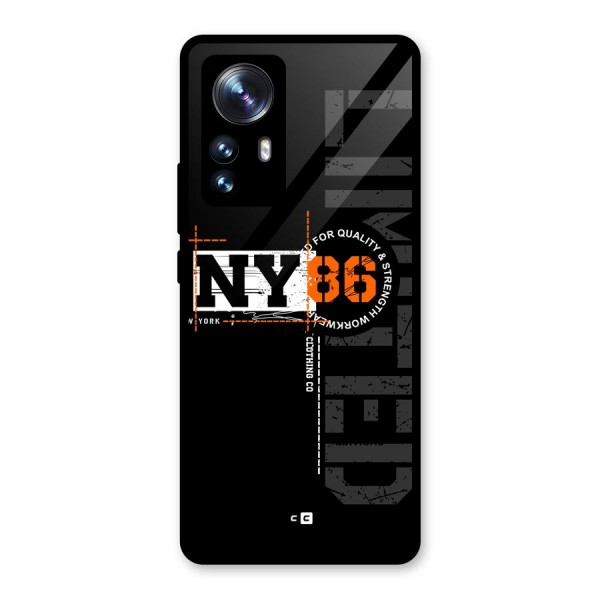 New York Limited Glass Back Case for Xiaomi 12 Pro