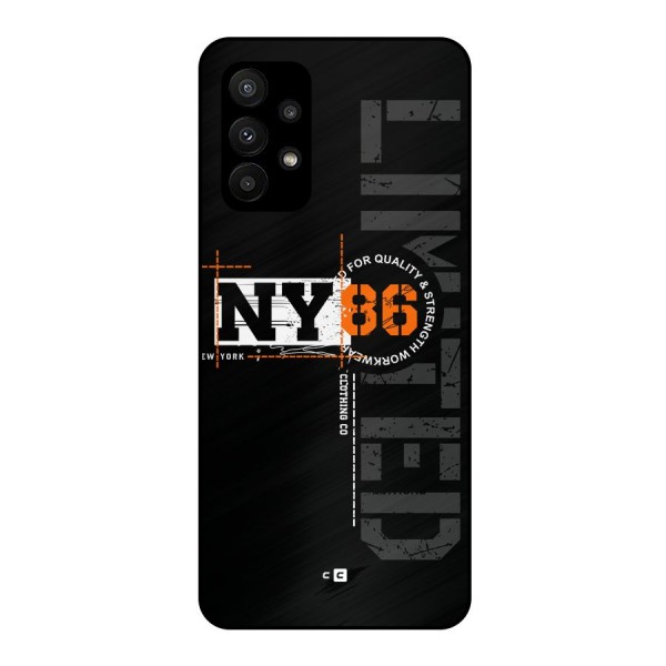 New York Limited Metal Back Case for Galaxy A23