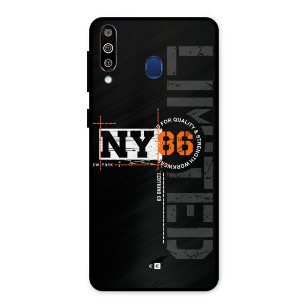 New York Limited Metal Back Case for Galaxy M30