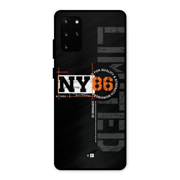 New York Limited Metal Back Case for Galaxy S20 Plus