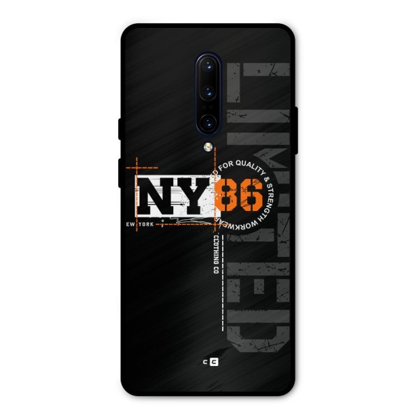 New York Limited Metal Back Case for OnePlus 7 Pro