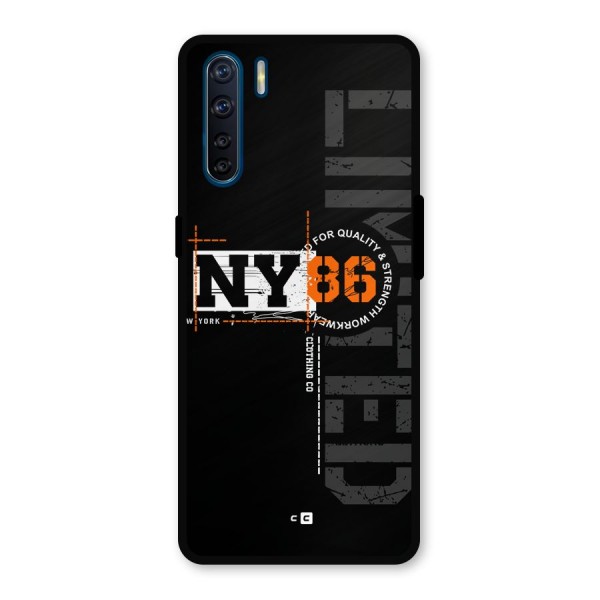 New York Limited Metal Back Case for Oppo F15