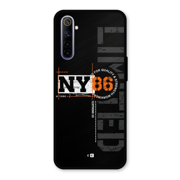 New York Limited Metal Back Case for Realme 6