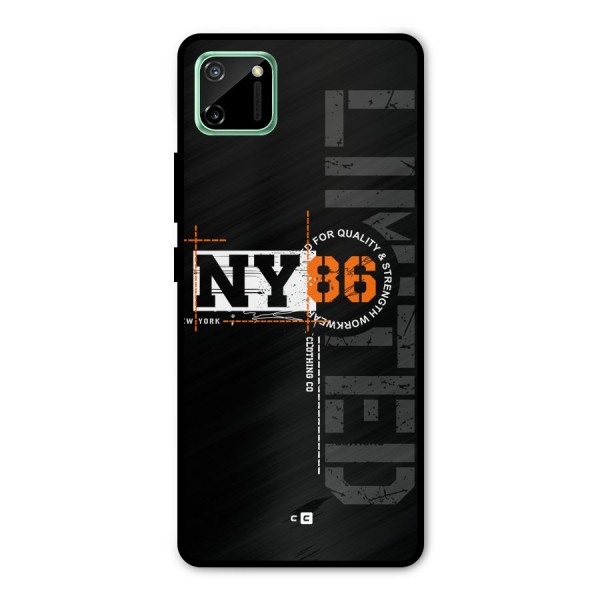 New York Limited Metal Back Case for Realme C11