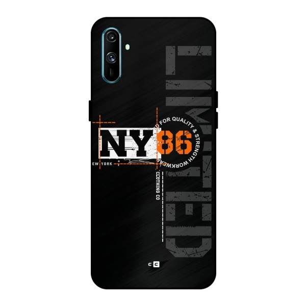 New York Limited Metal Back Case for Realme C3