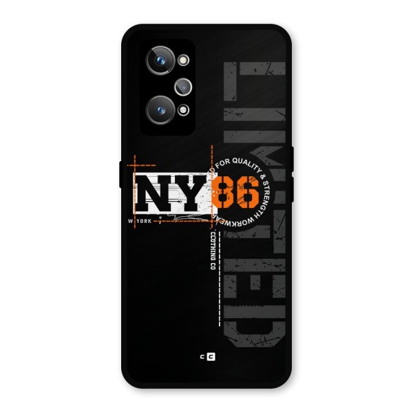 New York Limited Metal Back Case for Realme GT 2